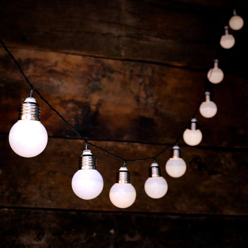 LED Solárna dekoračná reťaz LED/1,2V 300 mAh 3,8 m IP44