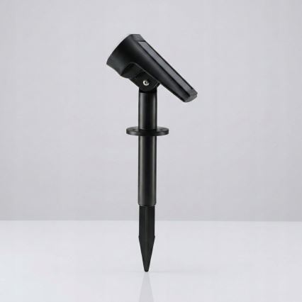 LED solárna lampa 2 v 1 LED/3,7 V 1200 mAh IP54 čierna