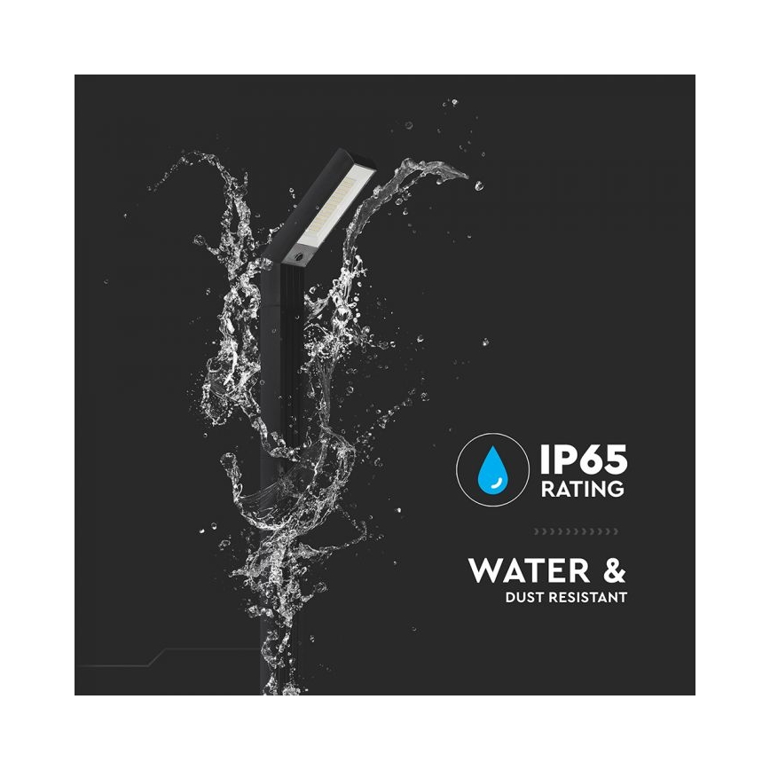 LED Solárna lampa 2v1 LED/1,5W/3,7V IP65 1500 mAh