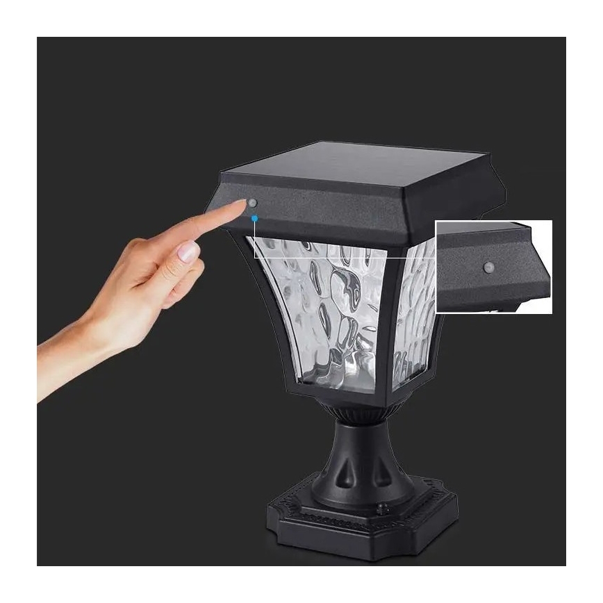LED Solárna lampa 3v1 LED/2W/5,5V 3000K/6000K IP65 2200 mAh