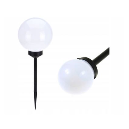 LED Solárna lampa LED/1xAAA IP44 so senzorom súmraku