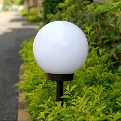 LED Solárna lampa LED/1xAAA IP44 so senzorom súmraku