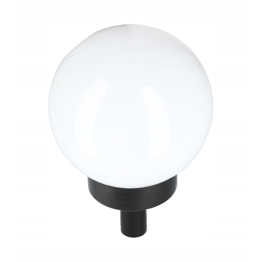 LED solárna lampa LED/1,2 V 6500 K 200 mAh pr. 10 cm IP44 biela/čierna