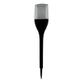 LED solárna lampa LED/1,2 V 800 mAh IP44 čierna