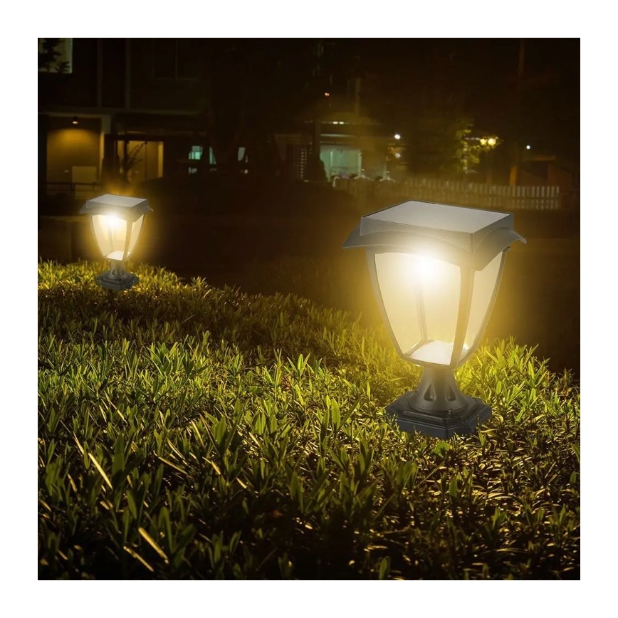 LED Solárna lampa LED/2W/3,7V 3000/6000K IP65