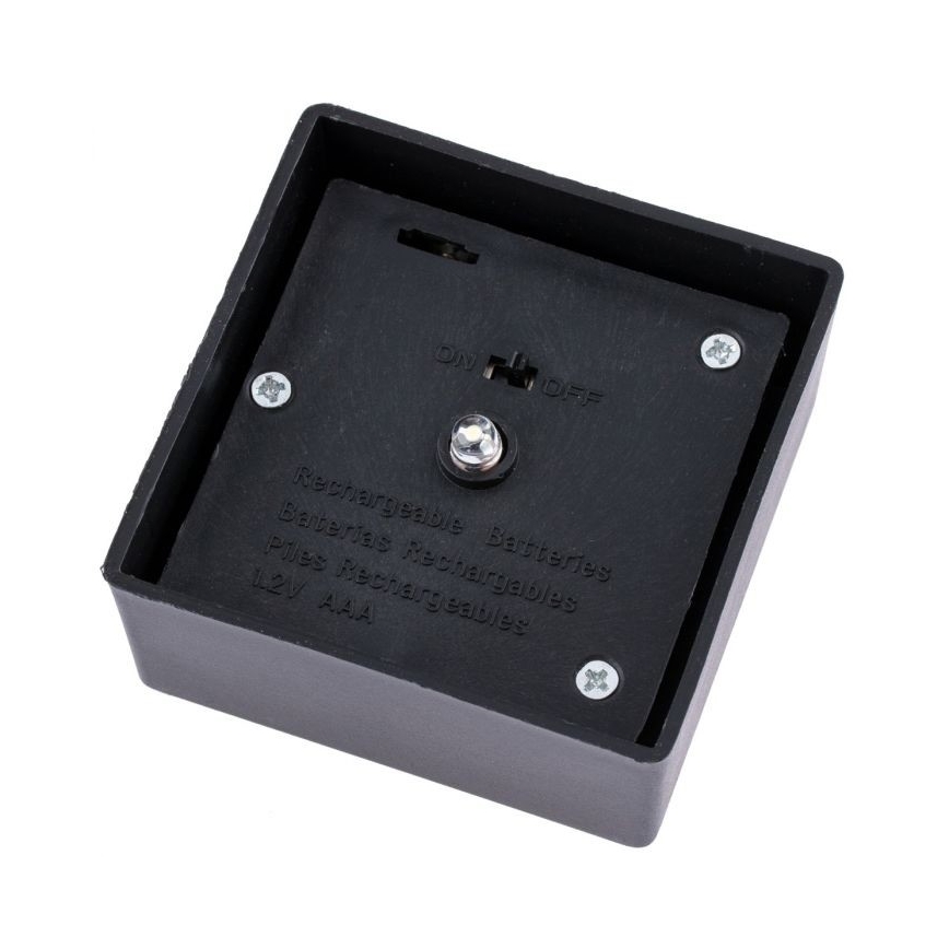 LED Solárna lampa MARTIN LED/1,2V 150 mAh IP44 čierna