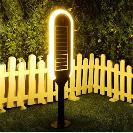 LED Solárna lampa so senzorom BOLLARD LED/5W/5,5V 70 cm 3000K IP65