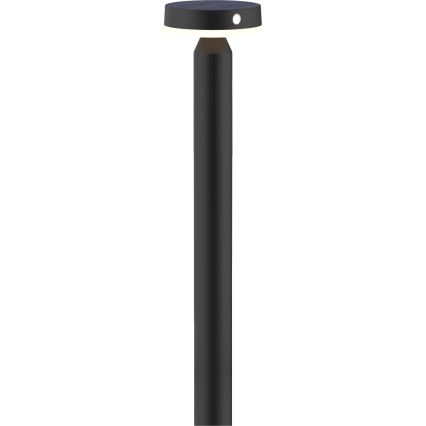 LED Solárna lampa so senzorom GWINEA LED/4,5W/3,7V 2000 mAh 50 cm IP44 čierna