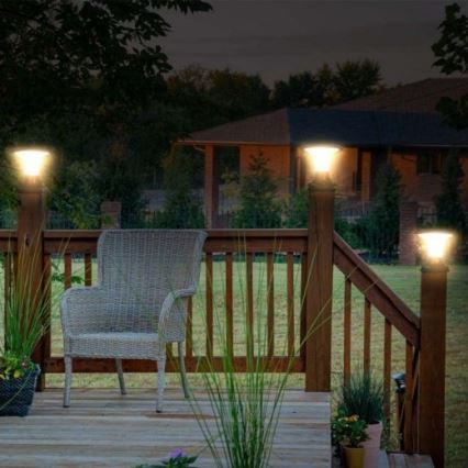 LED Solárna lampa so senzorom LED/15W/3,2V 4000K/6000K IP65 6000 mAh