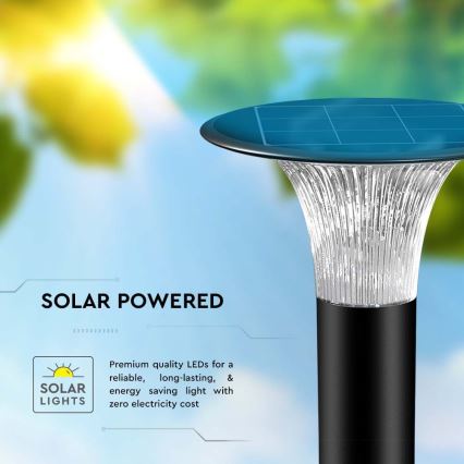 LED Solárna lampa so senzorom LED/15W/3,2V 4000K/6000K IP65 6000 mAh