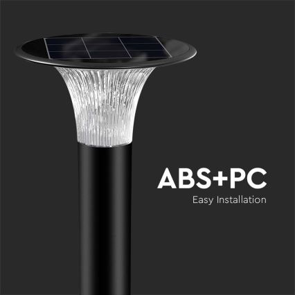 LED Solárna lampa so senzorom LED/15W/3,2V 4000K/6000K IP65 6000 mAh