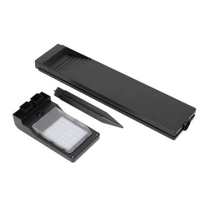 LED Solárna lampa so senzorom LED/3,7V 4000K 41,3 cm 2200 mAh IP65