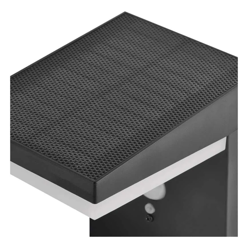 LED Solárna lampa so senzorom LED/4,4W/3,7V 2200 mAh IP44