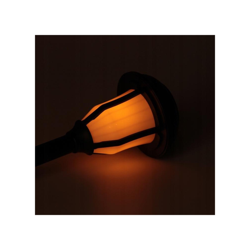 LED solárna lampa so súmrakovým senzorom LED/2V IP44 600 mAh