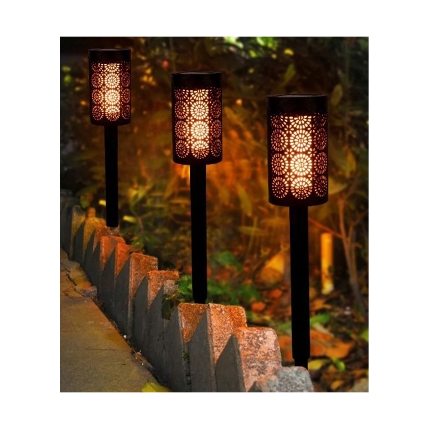LED Solárna lampa so súmrakovým senzorom LED/2V IP44