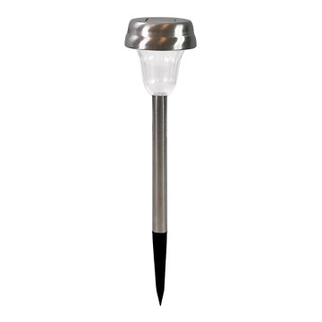 LED Solárna lampa SOLAR LED/0,01W/1xAAA lesklý chróm LED Solárna lampa SOLAR LED/0,01W/1xAAA lesklý chróm
