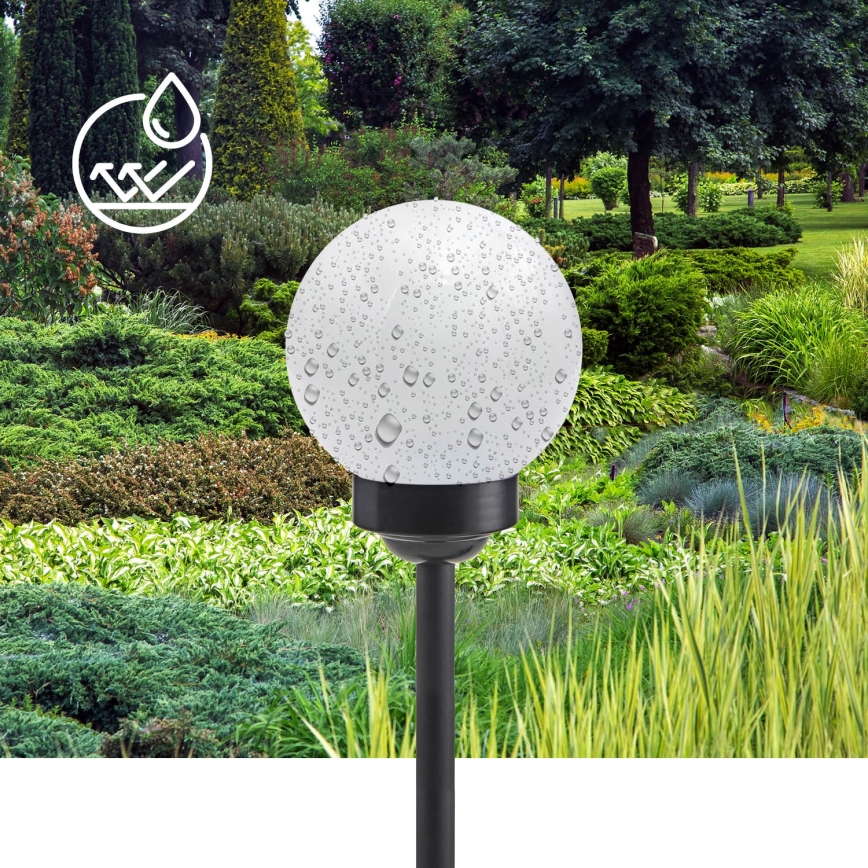 LED Solárna lampa SOLIS LED/0,24W/1,2V 300mAh pr. 15 cm IP44