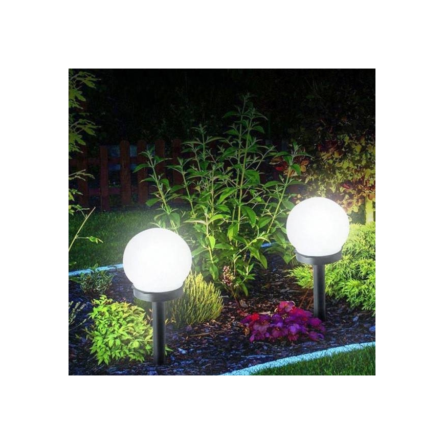 LED Solárna lampa SOLIS LED/0,24W/1,2V 300mAh pr. 20 cm IP44