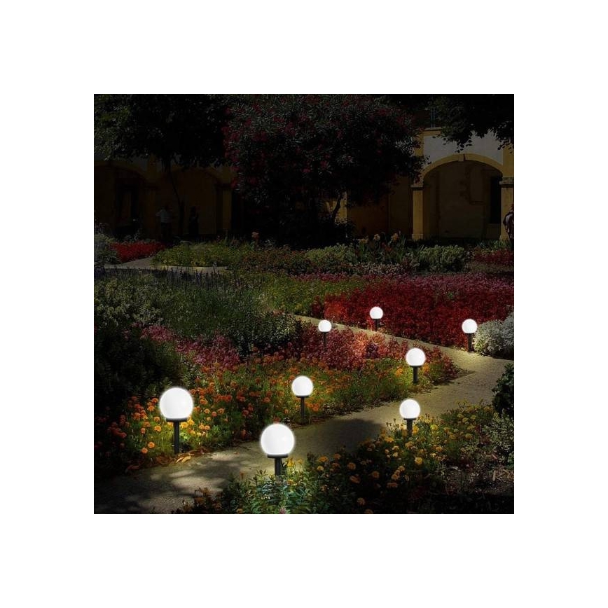 LED Solárna lampa SOLIS LED/0,24W/1,2V 300mAh pr. 20 cm IP44