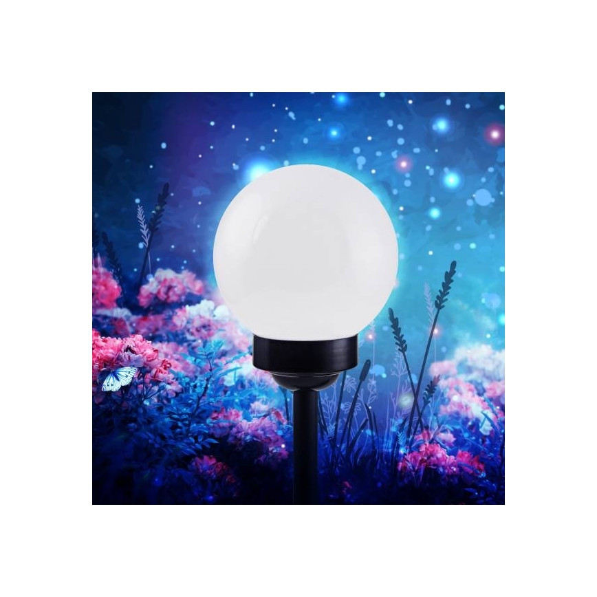 LED Solárna lampa SOLIS LED/0,24W/1,2V 300mAh pr. 20 cm IP44