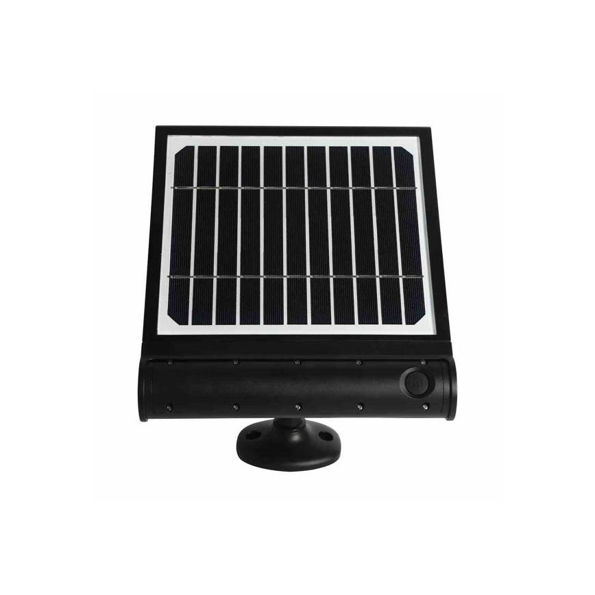 LED Solárna nástenná lampa so senzorom LED/8W/3,7V 4000 mAh 4000K IP65