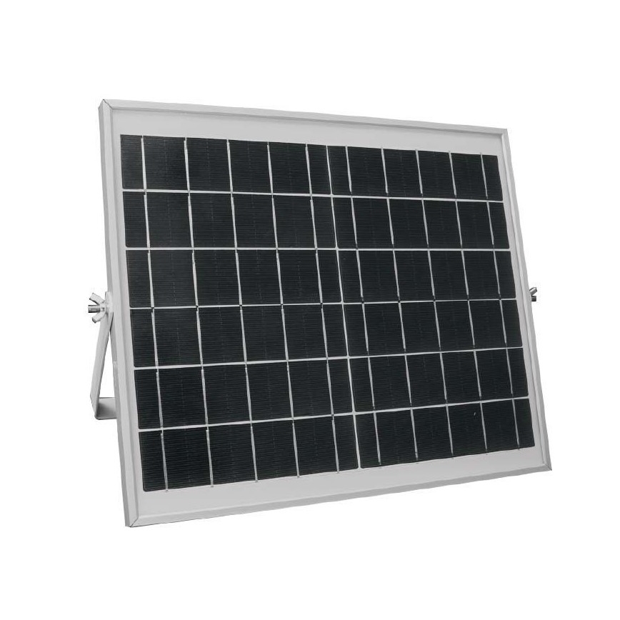 LED Stmievateľná solárna pouličná lampa SAMSUNG CHIP LED/50W/6,4V 4000K IP65 + diaľkové ovládanie