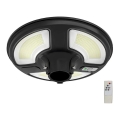 LED Solárna pouličná lampa so senzorom LED/10W/3,2V 6500K IP65 25000 mAh + diaľkové ovládanie