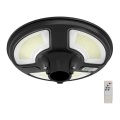 LED Solárna pouličná lampa so senzorom LED/10W/3,2V 6500K IP65 25000 mAh + diaľkové ovládanie