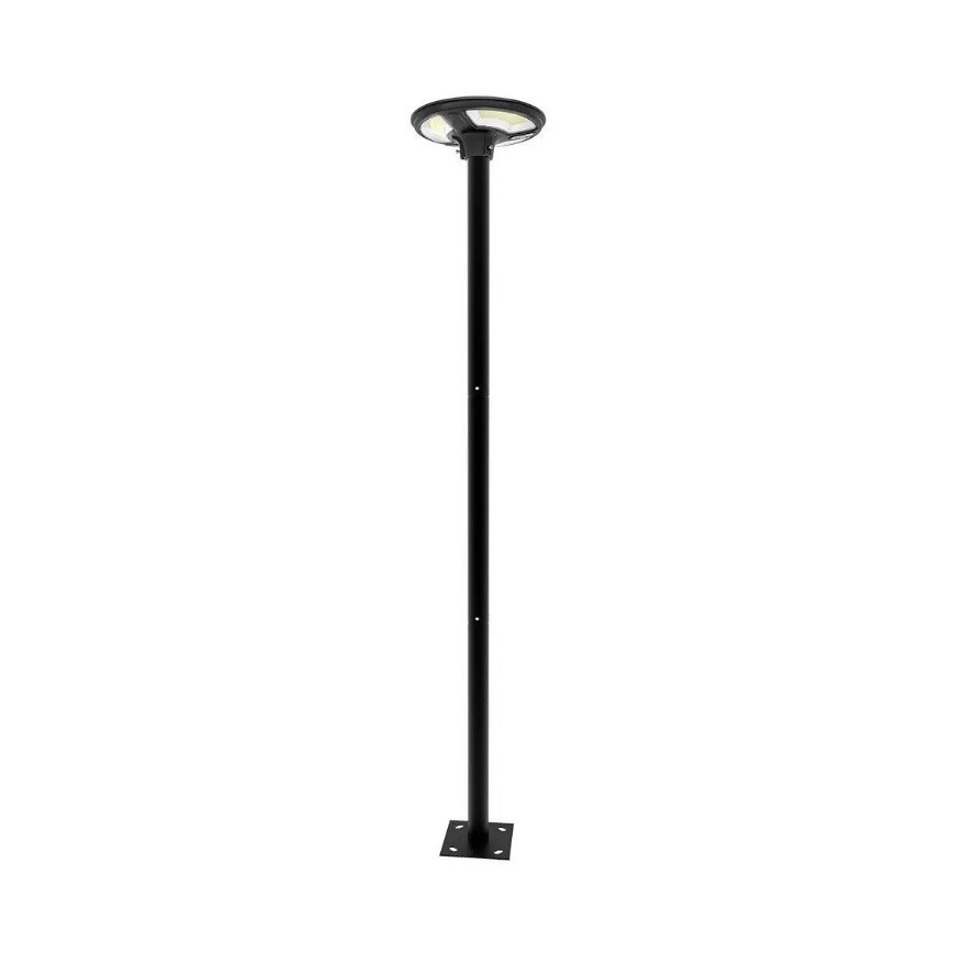 LED Solárna pouličná lampa so senzorom LED/10W/3,2V 6500K IP65 25000 mAh + diaľkové ovládanie
