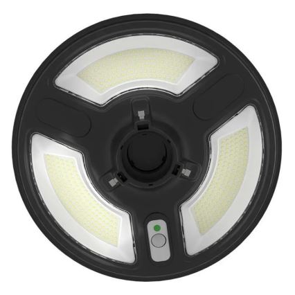 LED Solárna pouličná lampa so senzorom LED/10W/3,2V 6500K IP65 25000 mAh + diaľkové ovládanie