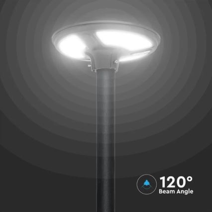 LED Solárna pouličná lampa so senzorom LED/10W/3,2V 6500K IP65 25000 mAh + diaľkové ovládanie