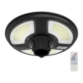 LED Solárna pouličná lampa so senzorom LED/10W/3,2V IP65 4000K 15000 mAh + diaľkové ovládanie