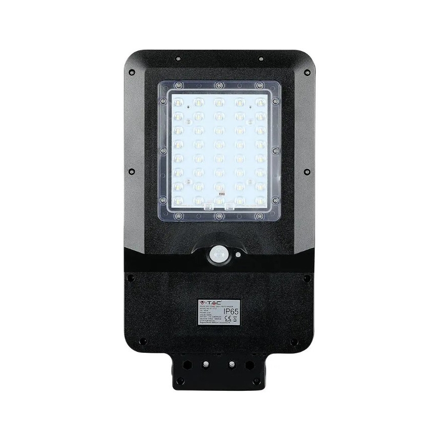 LED Solárna pouličná lampa so senzorom LED/15W/7,4V 6000K IP65 10800 mAh