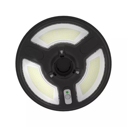 LED Solárna pouličná lampa so senzorom LED/7,5W/3,2V IP65 4000K + diaľkové ovládanie