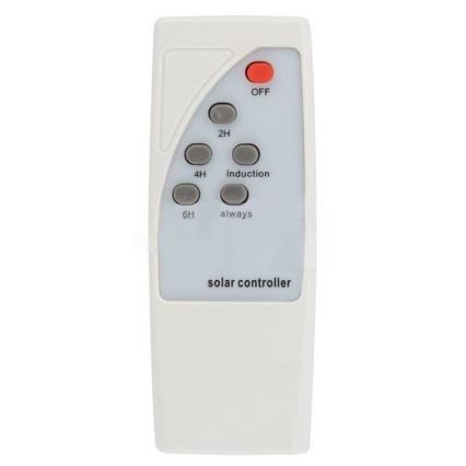 LED Solárna pouličná lampa so senzorom LED/7,5W/3,2V IP65 4000K 15000 mAh + diaľkové ovládanie