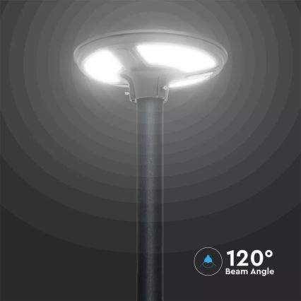 LED Solárna pouličná lampa so senzorom LED/7,5W/3,2V IP65 4000K 15000 mAh + diaľkové ovládanie
