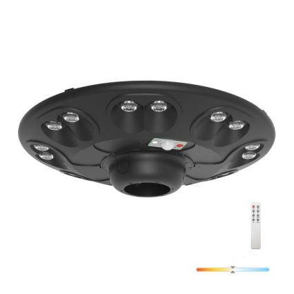 LED Solárna pouličná lampa so senzorom LUVIA LED/15W/3,2V 4000K IP54 5400 mAh + diaľkové ovládanie
