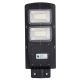 LED Solárna pouličná lampa so senzorom STREET 2xLED/6W/3,2V IP65 + diaľkové ovládanie
