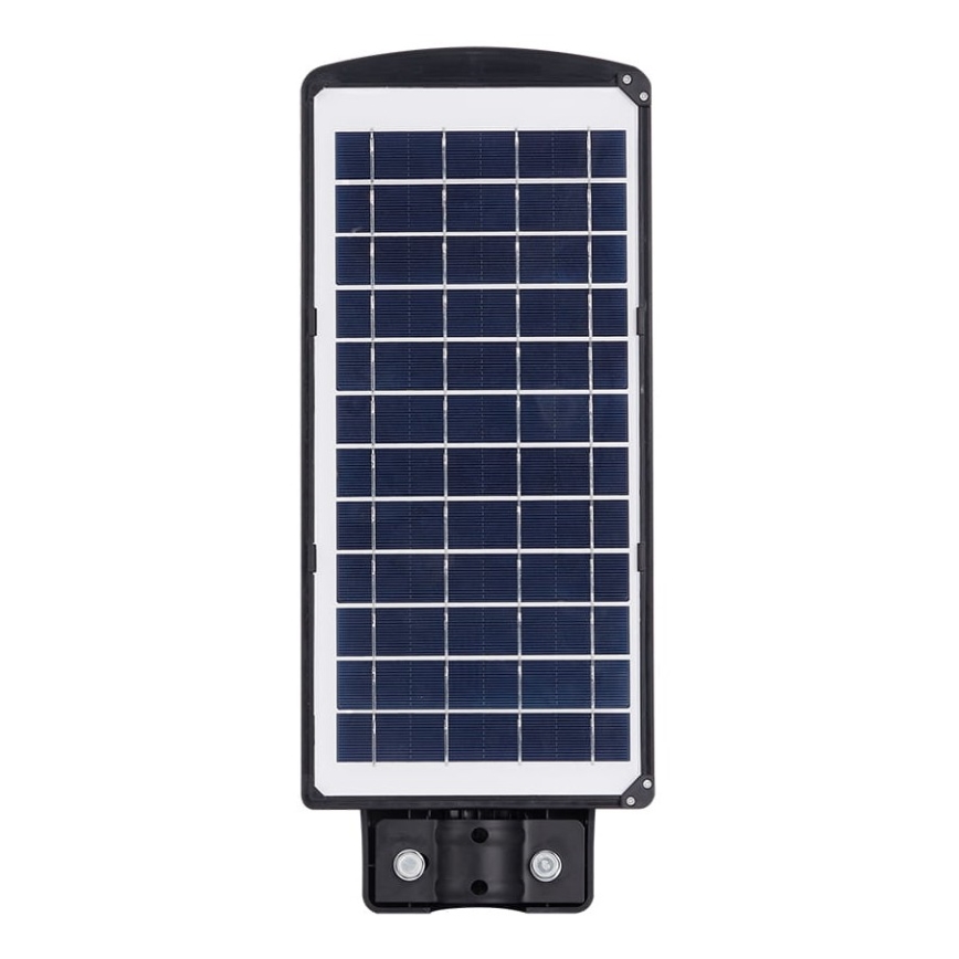 LED Solárna pouličná lampa so senzorom STREET 2xLED/6W/3,2V 12000 mAh IP65 + diaľkové ovládanie