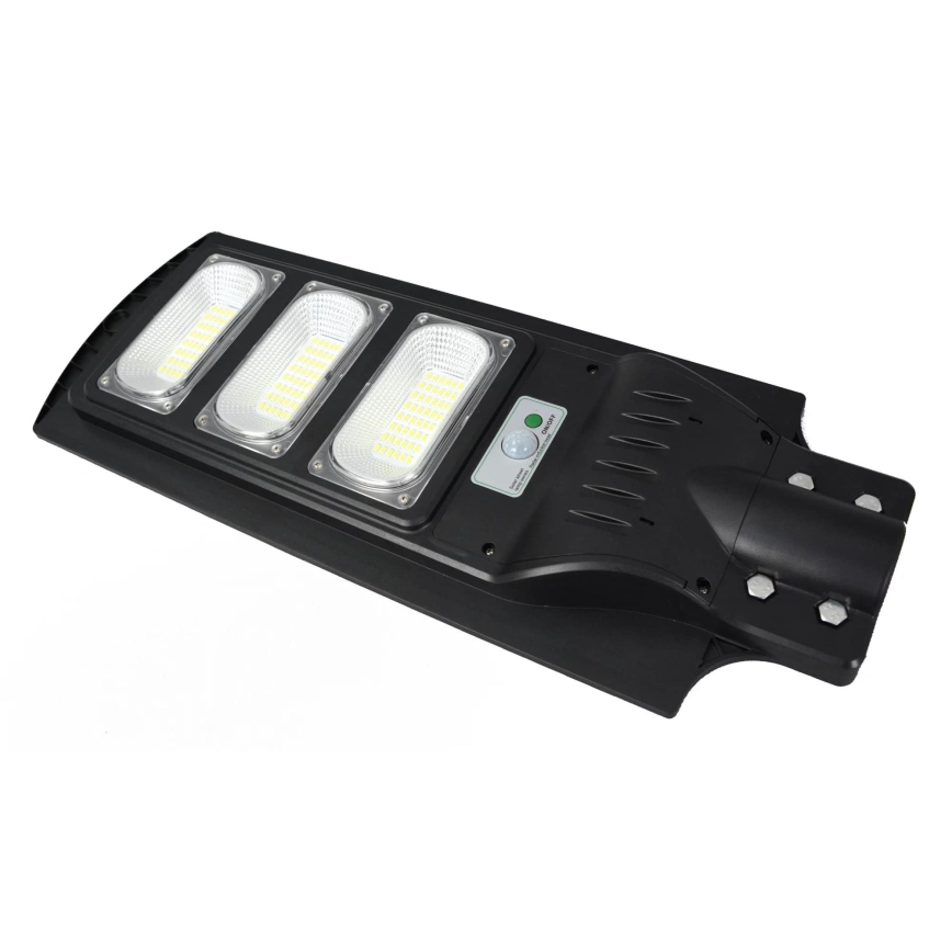 LED Solárna pouličná lampa so senzorom STREET LED/10W/3,2V IP65 + diaľkové ovládanie