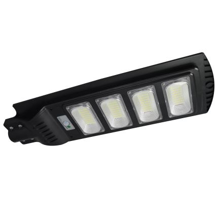 LED Solárna pouličná lampa so senzorom STREET LED/15W/3,2V IP65 + diaľkové ovládanie