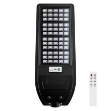 LED Solárna pouličná lampa VIA 150W/15000 mAh 3,2V 6000K IP65 + diaľkové ovládanie