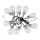 LED Solárna reťaz 10xLED/1W/1,2V 1xAA 2 m IP44 3000K 300 mAh