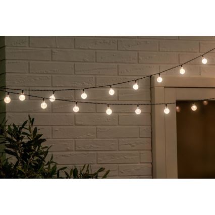 LED Solárna reťaz 6,9m 50xLED/1,2V