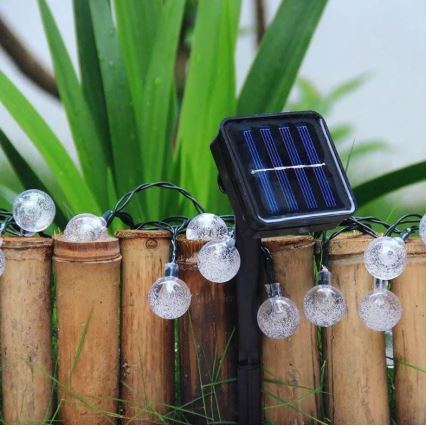 LED Solárna reťaz 6,9m 50xLED/1,2V