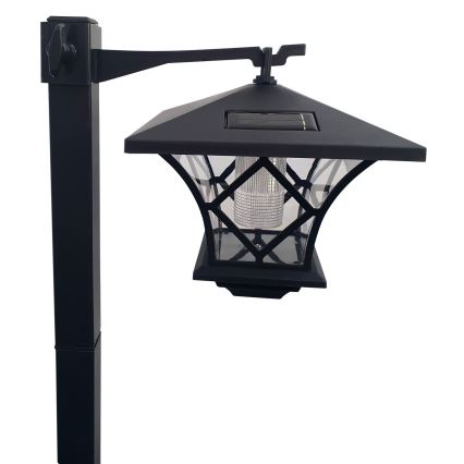 LED Solárna vonkajšia lampa 3v1 LED/1,2V IP44 čierna