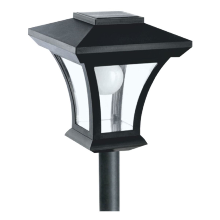 LED solárna vonkajšia lampa LED/1,2V 1800 mAh IP44 čierna