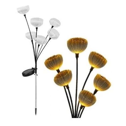 LED solárne dekoračné svietidlo LED/1,2V 3000K 80 cm 600 mAh IP44