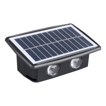 LED solárne nástenné svietidlo LED/3,7V IP44 1200 mAh