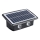 LED solárne nástenné svietidlo LED/3,7V IP44 1200 mAh